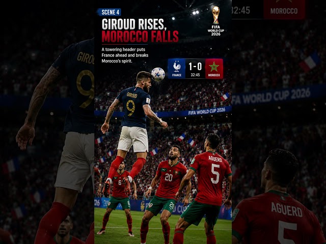 How France Ended Morocco’s Dream at World Cup 2026 #quarterfinals