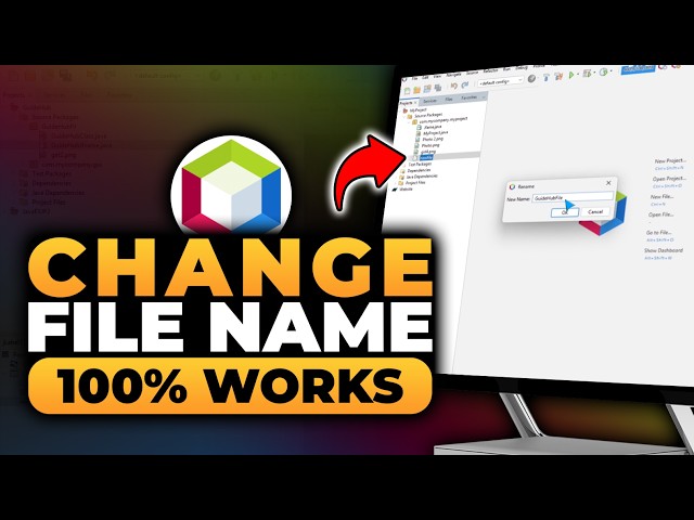 How To Change File Name in NetBeans (𝟮𝟬𝟮𝟲) | 100% WORKS | NO Yapping, To The Point! | FAST & EASY
