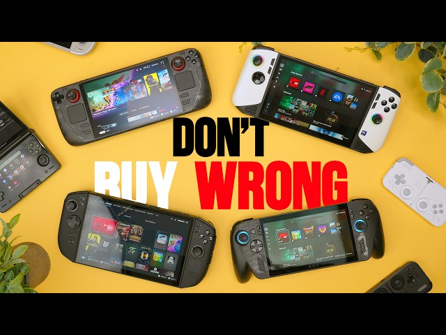 Xbox Ally X vs Steam Deck OLED vs Lenovo Legion Go 2: BEST Gaming Handhelds of 2026