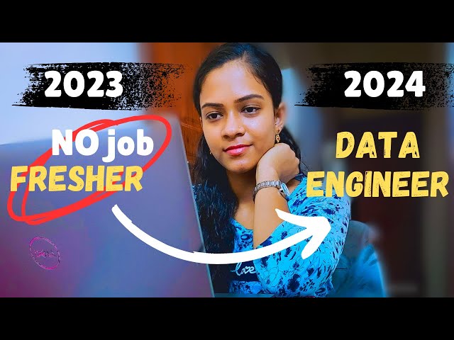 FRESHER to DATA ENGINEER | This is how I got a JOB | My Complete Journey #dataengineering