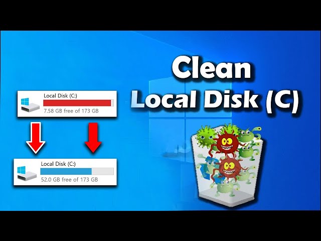 How to Increase Local Disk (c) Memory Space.