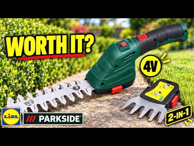 I Tested the Cheap Parkside 4V Combi-Shear – Is It Worth Your Money?