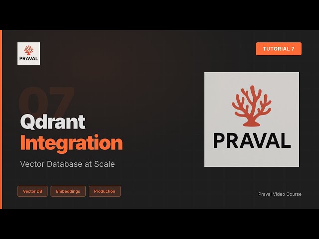 Praval Tutorial 7: Qdrant Vector Database Integration