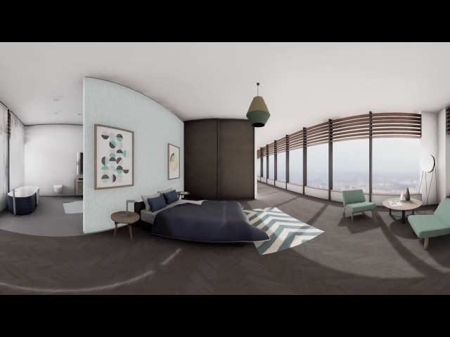 Apartment interior - Stereo 360 panoramic video - VRtisan