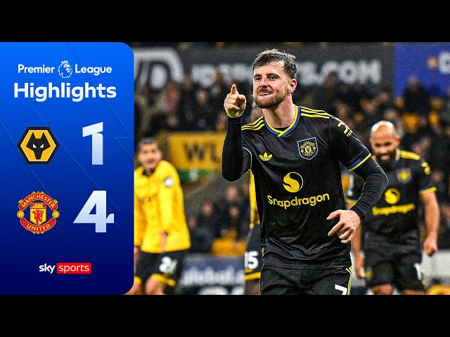 Mount shines as Red Devils move to sixth! 🔴 | Wolves 1-4 Man Utd | Premier League Highlights