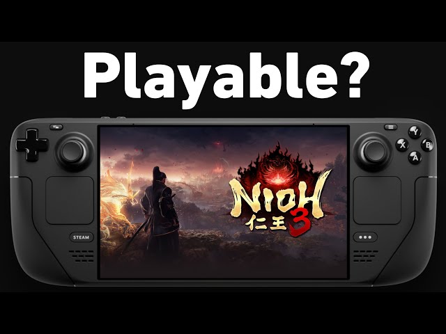 Nioh 3 Steam Deck Performance Test