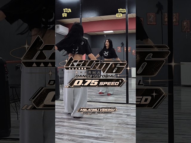 Karm6 - Karma Dance Tutorial 0.75X #karma #karm6 #dance #tutorial #trend