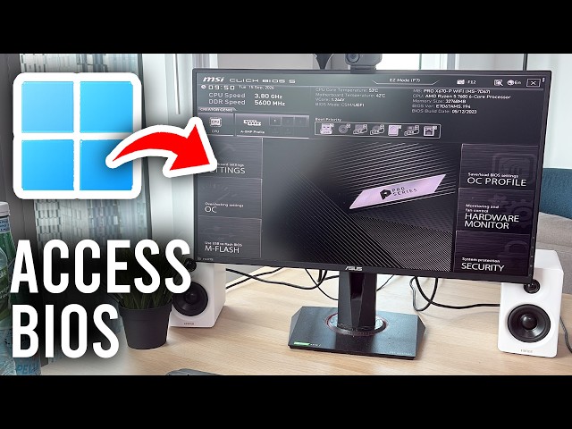 How To Access BIOS On Windows 11 - Tutorial