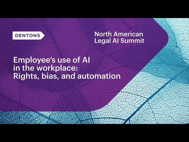 Employee’s use of AI in the workplace: Rights, bias, and automation