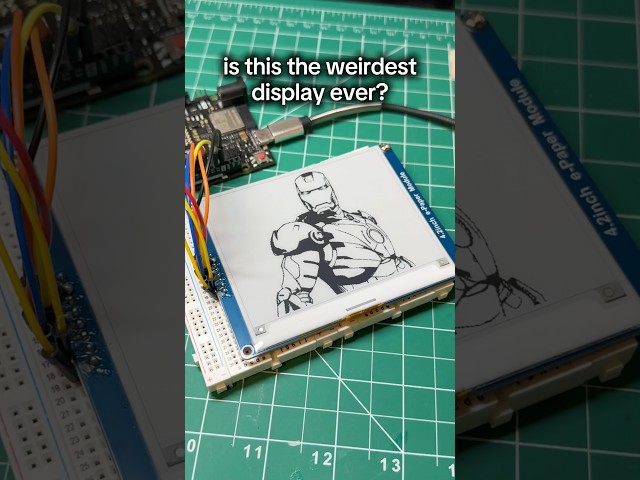 Imagine what you could build 🤯 #electronics #engineering #diy #display
