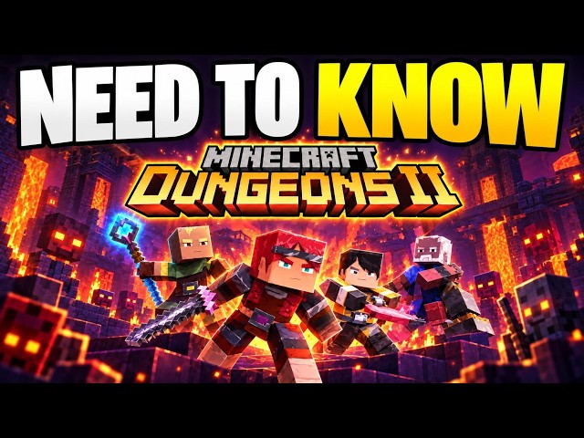 Minecraft Dungeons 2 - Everything You Need To Know | Story, Loadout & Co-op