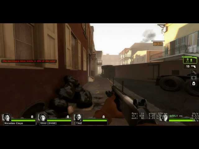PG plays Left 4 Dead 2 Tank Mutation - The Parish 1