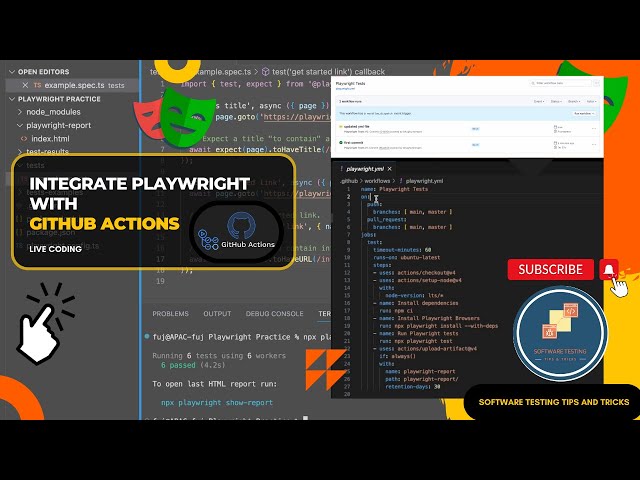 Playwright beginners Tutorial - Integrate Playwright with Github Actions