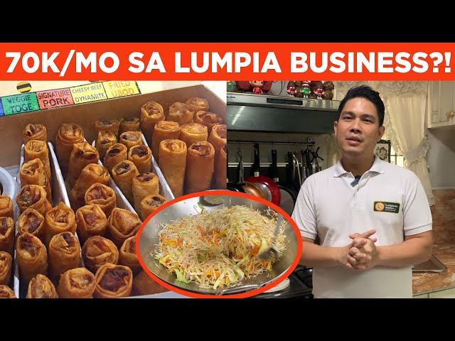 70K SA LUMPIA BUSINESS! MALIIT NA PUHUNAN, GRABE PALA ANG KITAAN DITO!