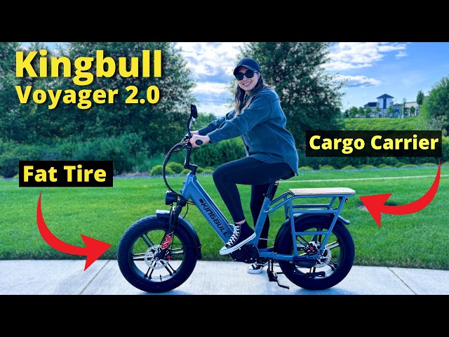 The Fat Tire Cargo Electric Bike Built for Everything...Kingbull Voyager 2.0 Review
