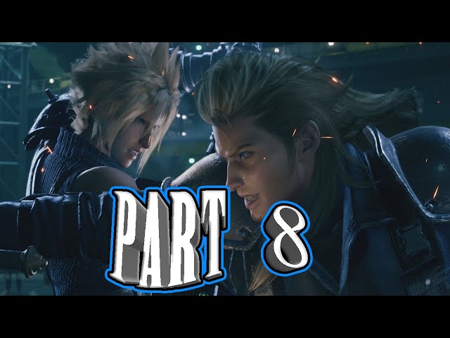 Roche Boss Battle | Final Fantasy 7 Remake Gameplay Walkthrough Part 8