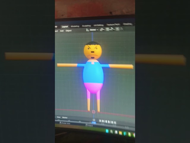 Blender Sculpting Timelapse |Sculpt with me #shorts #3dmodeling