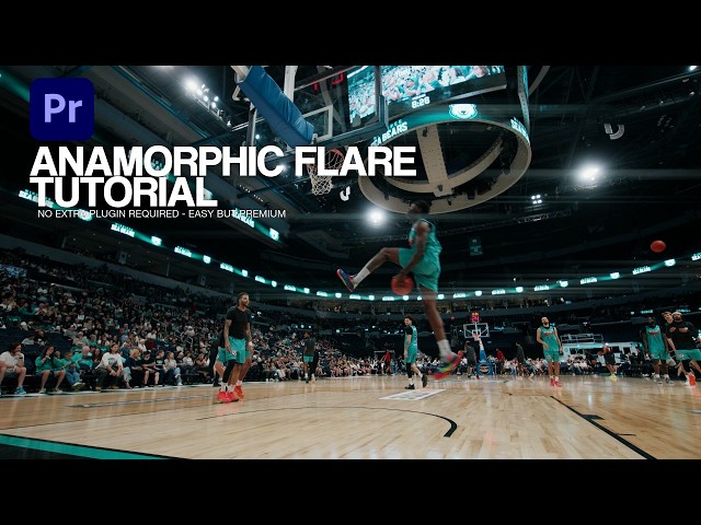 how to create an ANAMORPHIC FLARE in Premiere Pro (NO PLUGINS)