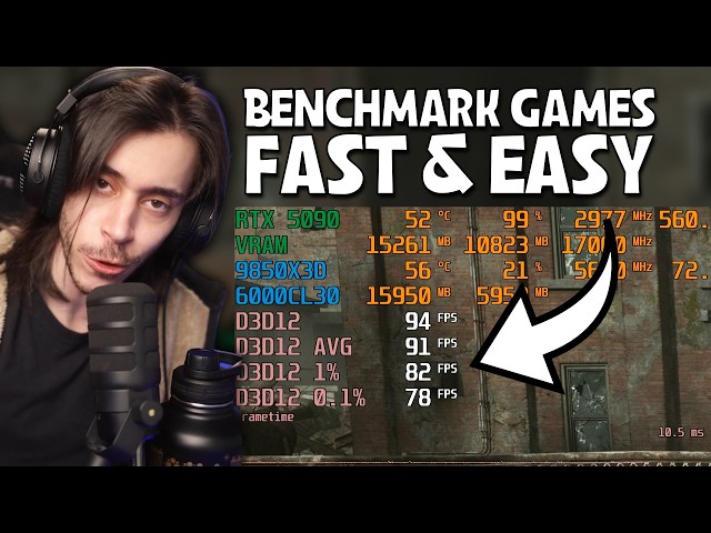 How To Benchmark Games Properly EASY WAY