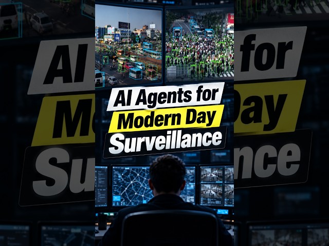 AI Agents for Surveillance #security #cctv #aiforsecurity #lawenforcement #police #ai #shorts