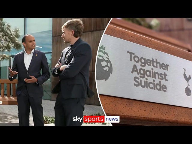Vinai Venkatesham discusses how football can raise awareness of suicide support
