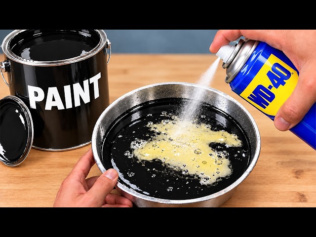 Mix WD-40 with PAINT and See What Happens! A SHOCKING DIY Idea 😱