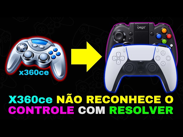 Xbox 360 Controller Emulator DOESN'T RECOGNIZE THE CONTROLLER - HOW TO FIX THE PROBLEM!
