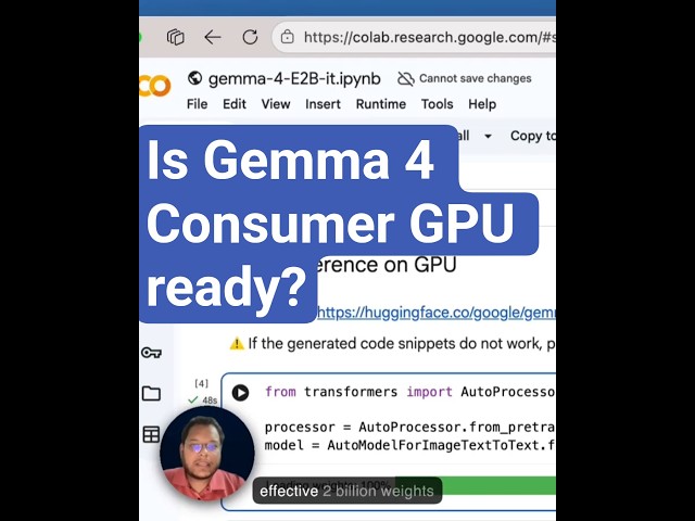 Gemma 4 #AI #Google #Shorts