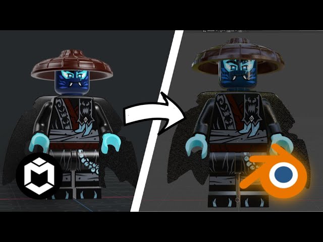 How to Import from Mecabricks to Blender