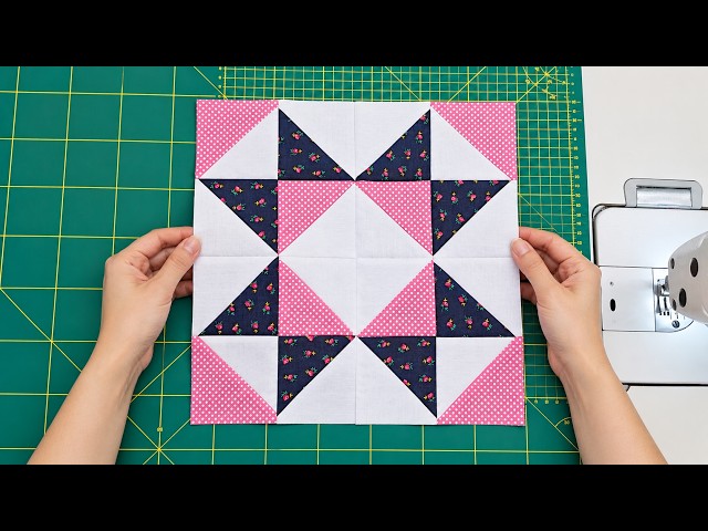 Learn This Beautiful Patchwork Design✂️ | Step-by-Step Tutorial for Beginners