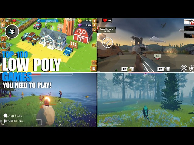 100 LOW POLY Games That Look INSANE!