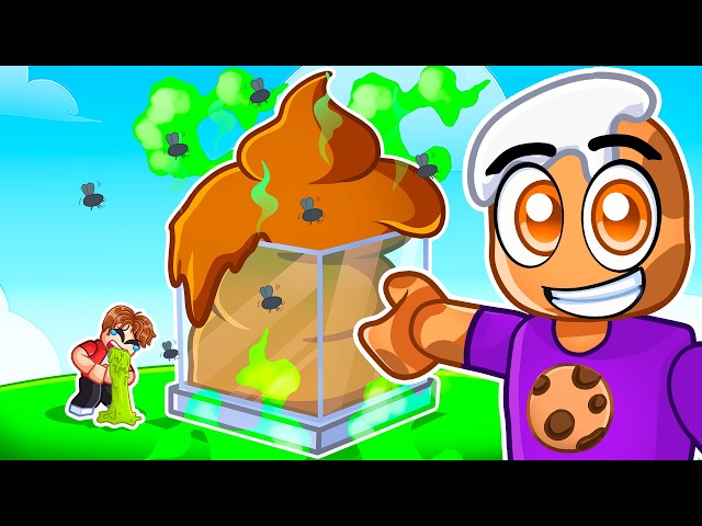 POOPING in a GIANT BOX in roblox!