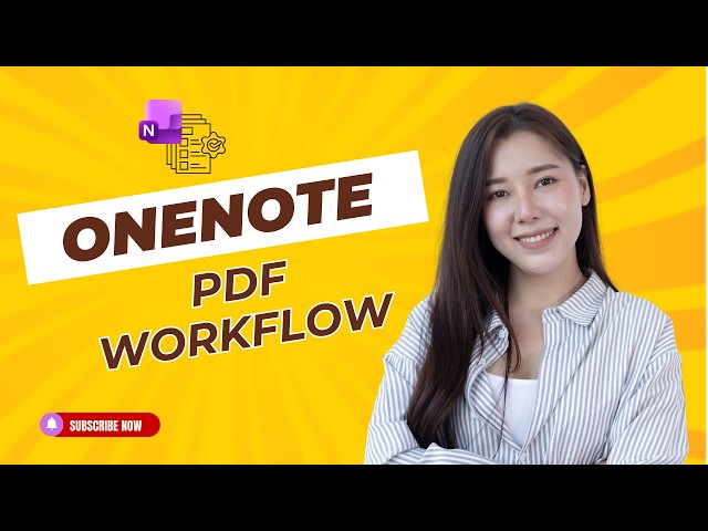 OneNote PDF Workflow | Save Time Managing Documents