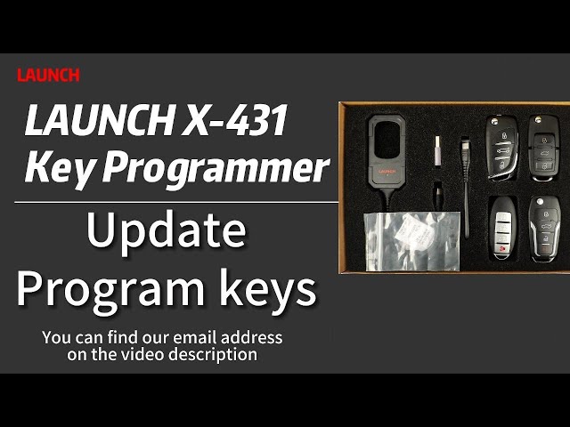 LAUNCH X-431 Key Programmer | Update And Program Keys