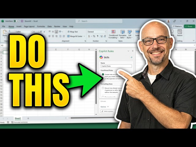 Copilot in Excel: Custom Rules and Skills for Better Results