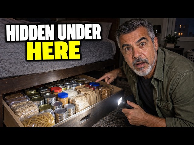 Small Apartment Survival: Hide 30 Days of Food in Plain Sight
