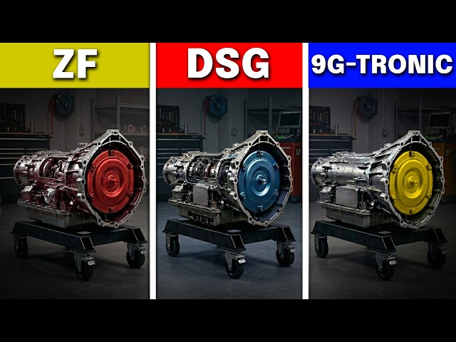 We Tested BMW ZF, Audi DSG, Mercedes 9G-Tronic After 200,000 Miles - A Clear Winner