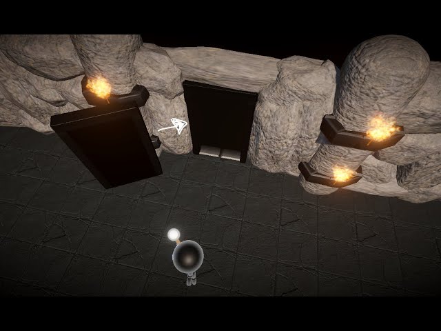 How to create the black fade of a door entrance - Unity - Shadergraph