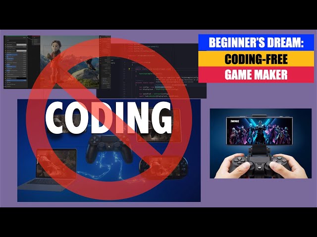 The Story in Your Head can be a Game in your Hand:  Discover the World of Coding-Free Game Creation