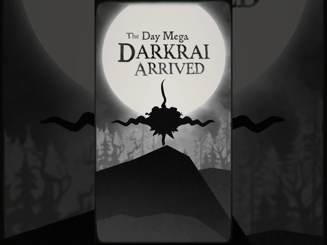 No escape from Mega Darkrai ex in the new #PitchBlack expansion, available starting July 17 🌑