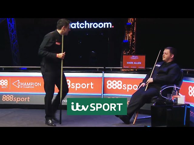 Ronnie O'Sullivan & Mark Allen ARGUE at Champion of Champions Snooker | ITV Sport