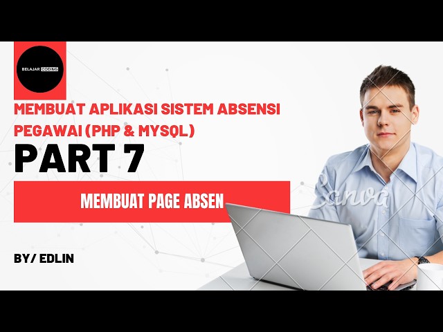 Deskripsi Membuat Aplikasi Sistem Absensi Pegawai (PHP & MySQL) Part 7 membuat Kelola Akun