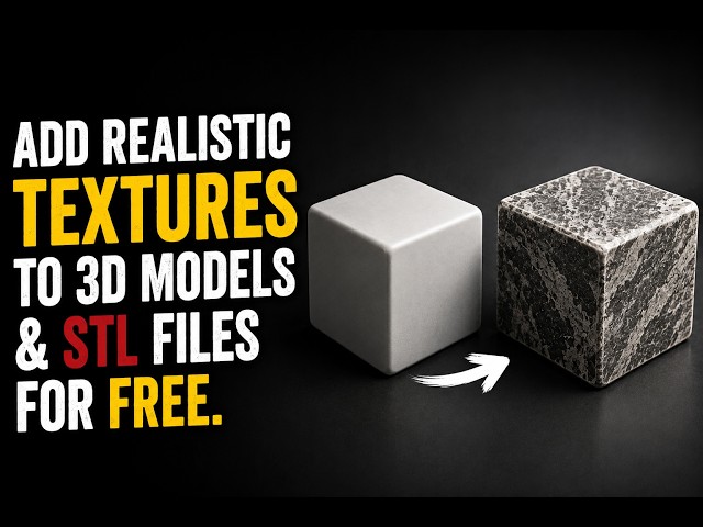How to Texture an STL File for 3D Printing