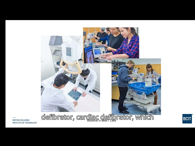 BCIT Biomedical Engineering Technology Info Session Oct 2025