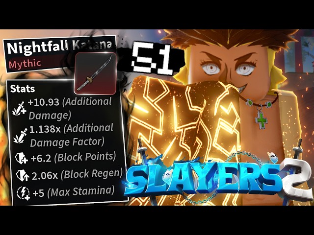 Is The Nightfall Katana Worth it? (Project Slayers 2)