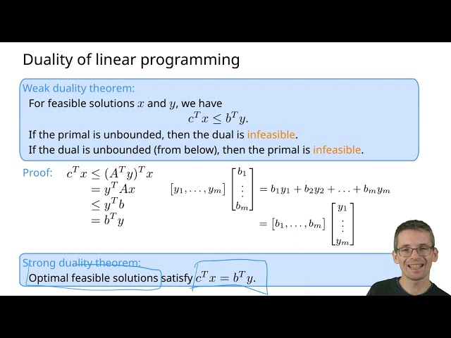 Linear Programming (LP) Duality, part 1: Introduction and Physical Interpretation