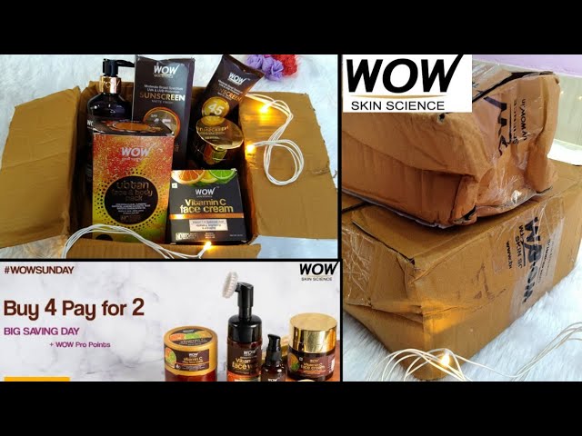 Wow Skin Science Haul | Buy 4 Pay For 2 |  Skincare & Haircare |