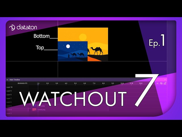WATCHOUT 7 – Tutorials Ep.1 – Introduction to the Timeline