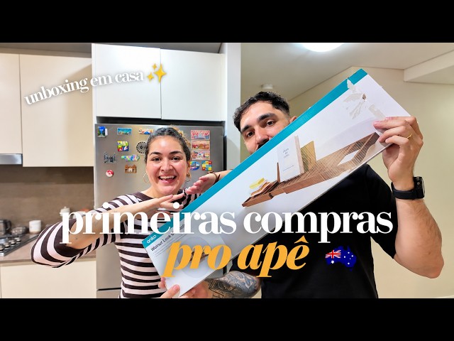 PRIMEIRAS COMPRAS PRO APARTAMENTO NOVO 🇦🇺 | IKEA & KMART