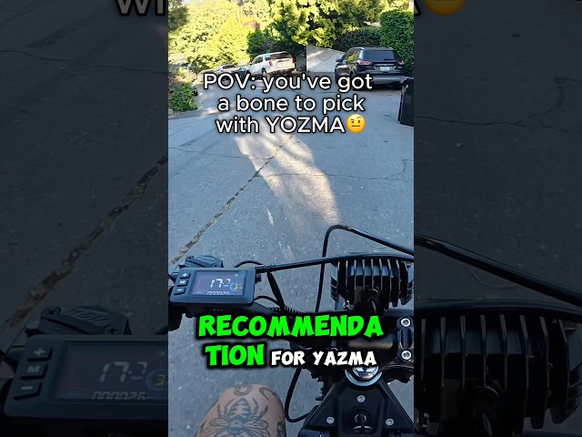 Any YOZMA engineers out there?? ‼️ #yozma #ebike #emoto